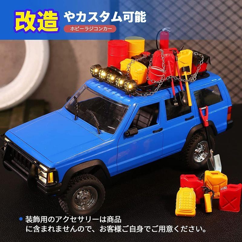 DEERC ラジコン クローラー ホビー ラジコンカー オフロード Jeep