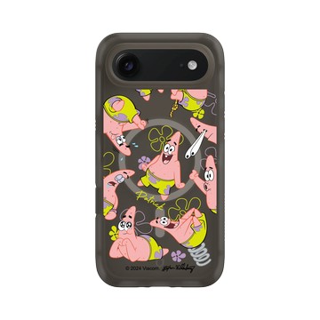 iPhone Air AirX 本質黑 - 海綿寶寶 SpongeBob - 派大星百變表情