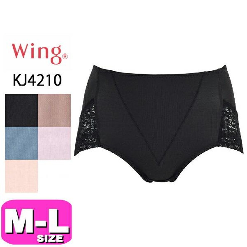 ワコール wacoal ウイング Wing Pパンツ KJ4210 ショーツ バックレースショーツ 美尻 MLサイズ wing メール便発送可 EMI  2409 | LINEブランドカタログ