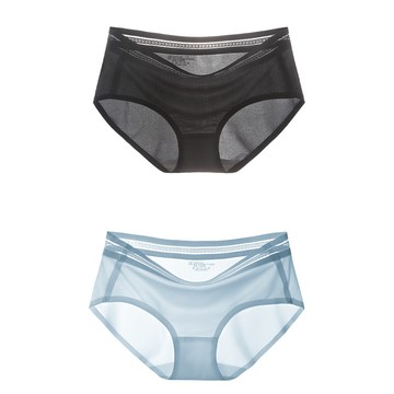 【CS22】超薄冰絲透氣無痕女內褲3色(6件/入)