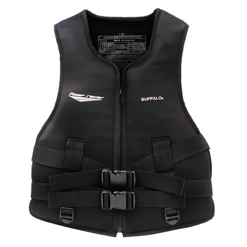 Buffalo 穿戴式輔助救生衣  2XL  黑色