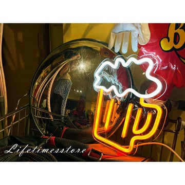 【時光生活】現貨 啤酒LED燈板 USB霓虹燈 usb燈 燈箱 拍照道具 招牌 霓虹訂製 禮物 禮品 生日禮物設計訂製