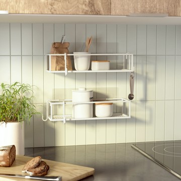 umbra｜CUBIKO 庫比客免釘收納架 衛浴廚房收納居家生活 - 黑色