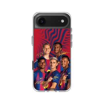 iPhone Air Clear Case（相機按鈕） 透明 - FC Barcelona - Next Gen Icons