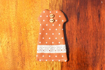 手感書籤 - 橘水玉洋裝