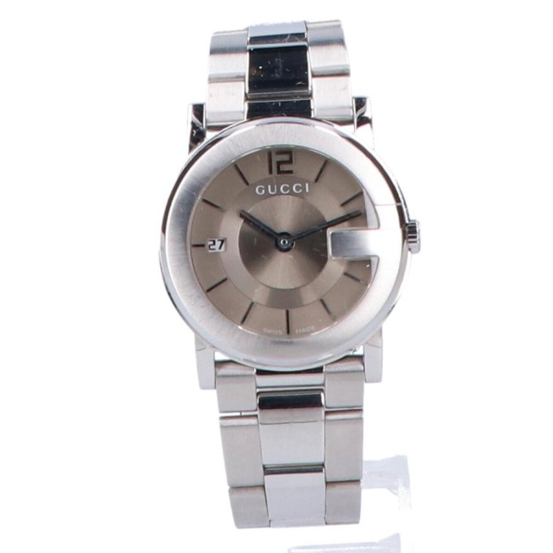GUCCI グッチ 101J YA101405 G-ROUND Gラウンド デイト 腕時計 
