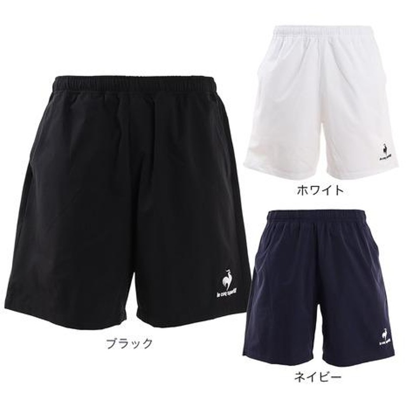 ルコック スポルティフ（le coq sportif）（メンズ、レディース） テニスウェア ハーフパンツ QTUTJD01XB LINEショッピング