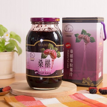 大樹張媽媽桑椹果粒果汁-1100g/罐 [免運]