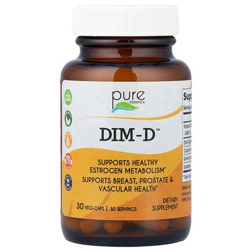 Pure Essence, DIM-D™，30 粒素食膠囊
