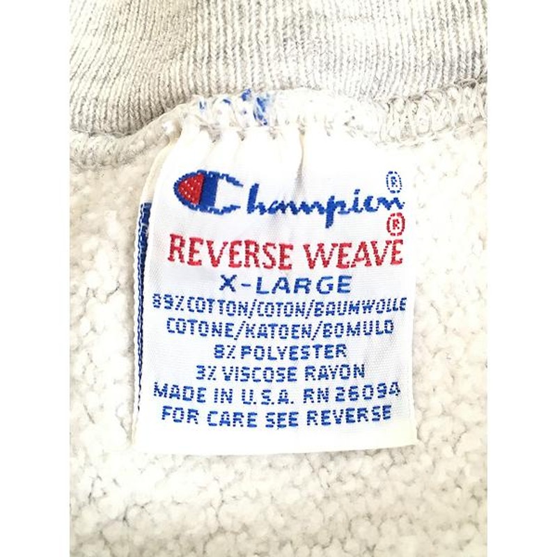 古着 90s USA製 Champion Reverse Weave 「NANTUCKET」 プリント