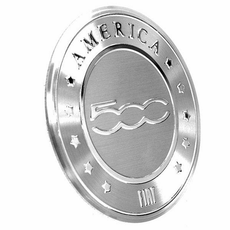 フィアット純正500 AMERICA Bピラーエンブレム 18960 | LINE