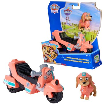 paw patrol 貝貝摩托車公仔組(莉柏蒂)