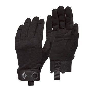 Black Diamond M's Crag 男款確保手套 XS 尼龍材質  黑色  1雙