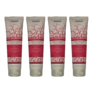 natural look HAIRFOOD 色亮護色 亮澤 護髮素 適用於染色、漂白或挑染髮質  4瓶  300ml