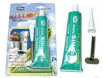 中性矽膠100% Silicone 防水、黏著、修補、填縫用 透明 (VXR-002)