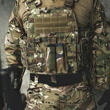 小鋼蝎 戰術雙聯包 9mm彈力夾套軍迷Molle背心附件包工具副包