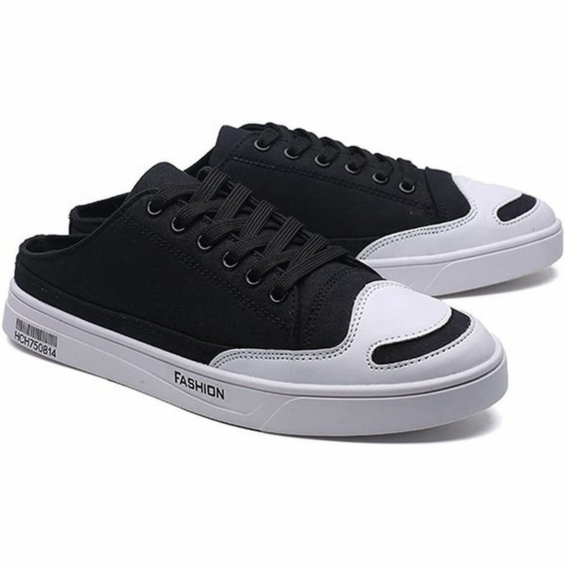 スフォン 軽量 かかとなしスリッポン メンズ レースアップスニーカー クロッグサンダル キャンバス スリッパ 履きやすい カジュアル おしゃれ 通販 Lineポイント最大0 5 Get Lineショッピング