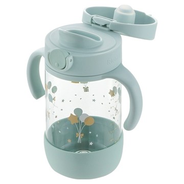 Richell 利其爾 直飲水杯 Axstars 320mL  1個  幻夢漂浮 綠色