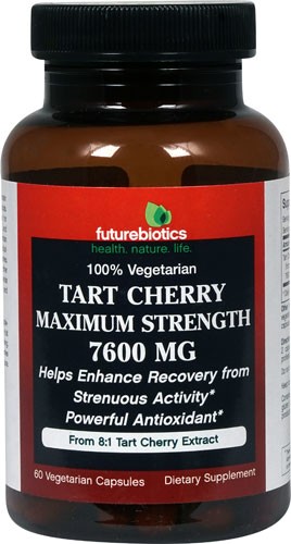 Futurebiotics Tart Cherry Maximum Strength 7600 mg - 60 Vegetarian Capsules