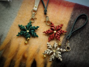 聖誕禮物丨雪花掛件丨鑰匙扣丨支持客製化