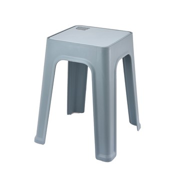 ★免運★ 簡約小熊拼色高凳(藍色) [大買家]