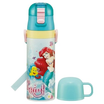 Skater 不鏽鋼超輕量水壺  小美人魚  1個