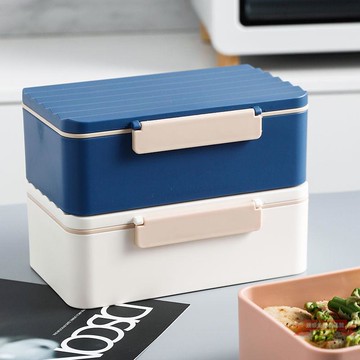 保溫便當盒帶蓋學生餐盒可微波爐加熱ins女上班族單人飯盒帶餐具
