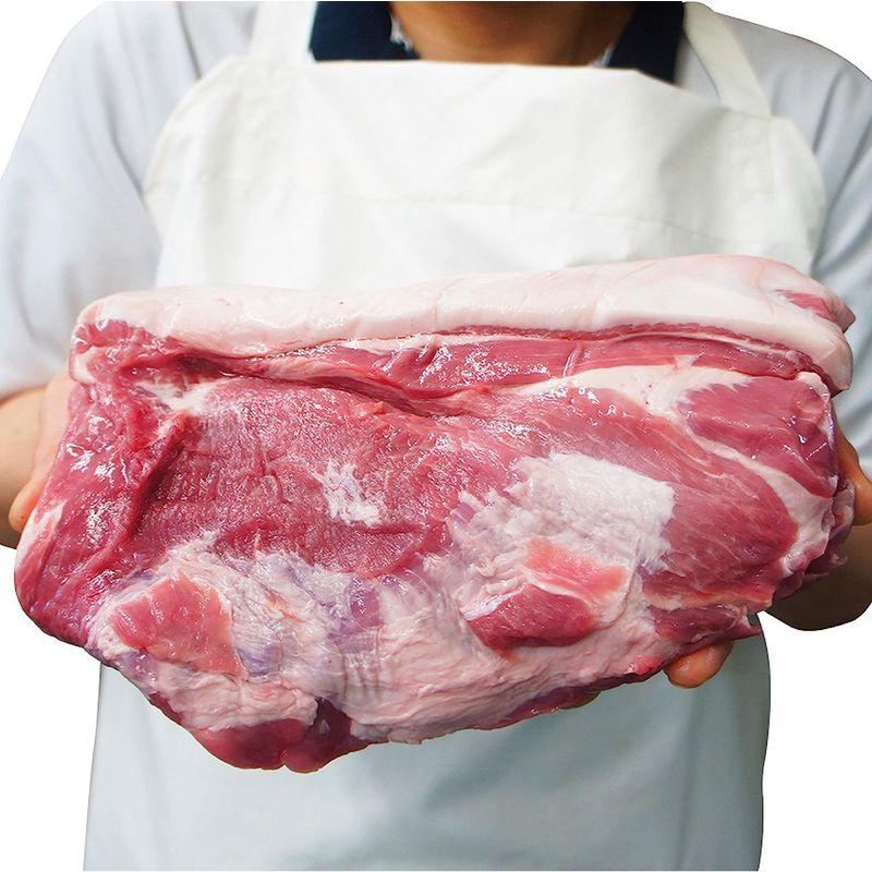 国産小さい豚肩ロースブロック1本もの1.2kg冷凍