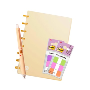 【TO NOTE】3M Post-it x TO NOTE 點亮新年計劃組 (現貨) 組合包 禮包 中性筆 標籤貼