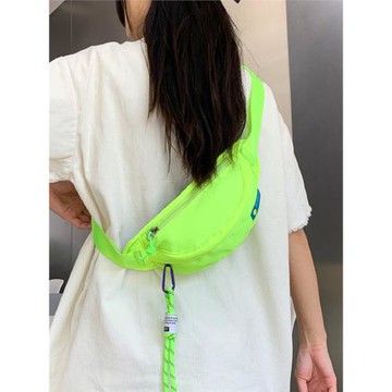 防水胸包女運動健身透氣腰包男女斜挎包學生百搭單肩包戶外手機包