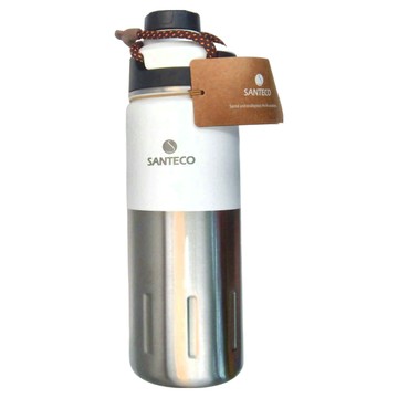 SANTECO K2 保溫瓶 500ml 牛奶白  1個