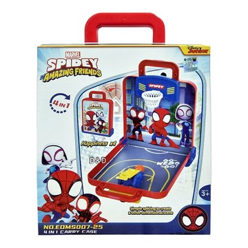 MARVEL 漫威 SPIDER-MAN 蜘蛛人 4合1桌上遊戲組  SPIDER-MAN 蜘蛛人 藍色 + 紅色  1組