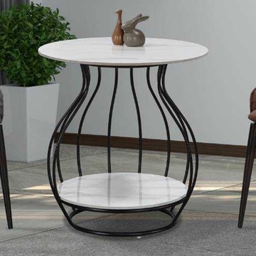 AS DESIGN 雅司家具-lanlan岩板圓几-直徑60*66cm