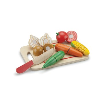 New Classic Toys 【荷蘭】蔬食切切樂8件組 - 10577