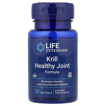 Life Extension, 磷蝦健康關節配方，30 粒軟凝膠