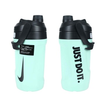 NIKE FUEL JUG大口徑霸水壺40OZ-健身 運動水壺 1180ML N100311038040 蒂芬綠黑