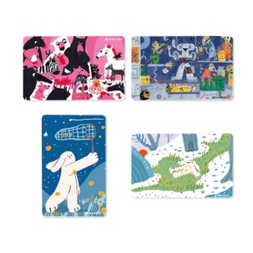 一卡通PLUS - 波隆納插畫系列 一起說故事 / 在修理店 / 捕夢 / 綠野