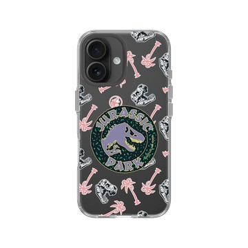 iPhone 16 Clear 透明 - Jurassic Park/ Jurassic World - 侏羅紀公園- 彩色logo