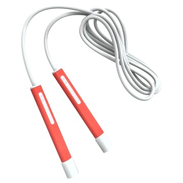 CROSSROPE Freestyle LE Rope 跳繩 適用年齡6歲以上  繩長325cm 繩直徑5mm 握把14cm  珊瑚紅 + 白色  1條