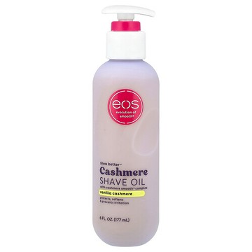 EOS, Shea Better™，羊絨剃須油，香草羊絨香，6 液量盎司（177 毫升）