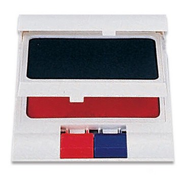 歐菲士 NO.100 自動雙色打印台 ( 藍色 + 紅色 )【領券800折50最高再折千】12/31止