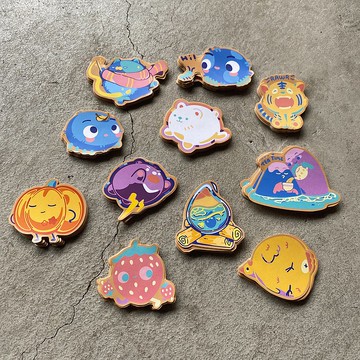 Cheektober 手剪貼紙