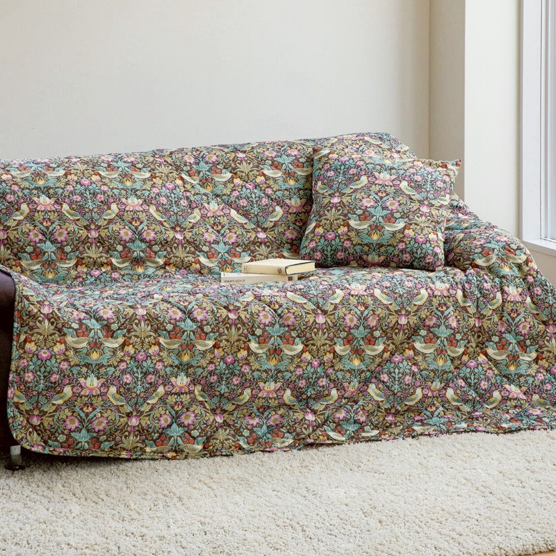 y*o様 liberty リバティー ウィリアムモリス ブルー マルチカバー サ y*o様 liberty リバティー ウィリアムモリス ブルー マルチ