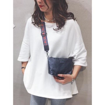 娜芊小包包女斜挎包2025新款時尚彩色寬帶小方包百搭輕便潮手機包