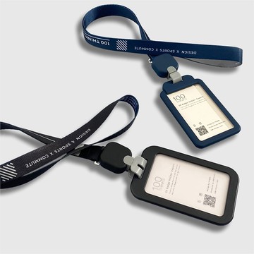 【精選優惠】NL15頂級絲光掛繩+C2證件卡套組