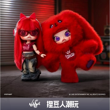 【台灣現貨&預購】官方正品 Popmart 泡泡瑪特 MOLLY × YUQI 系列1/8可動人偶 公仔情人節禮物畢業