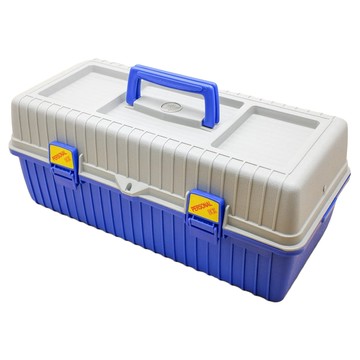 雙層工具箱 台灣製造 塑膠PP材質  42 x 20 x 18cm  1個