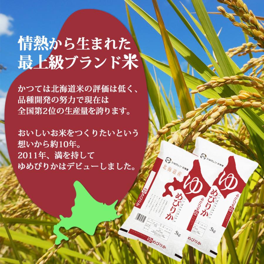 新米 ゆめぴりか 10kg（5kg×2袋） 北海道産 お米 令和5年 道産米 おこめ 北海道米 特A