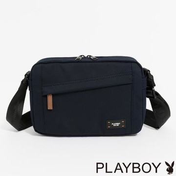 PLAYBOY - 斜背包  Frank系列 - 藍色