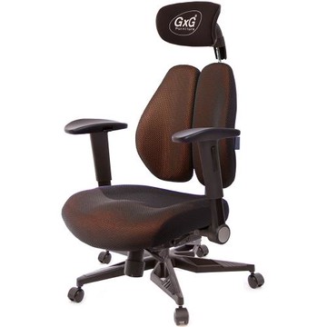 GXG 雙軸枕 DUO KING 記憶棉工學椅(電競腳/摺疊滑面扶手)  TW-3608 KGA1J